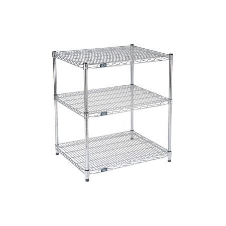 Nexel    ESD Wire Shelving Starter - 2 Tier - 60W X 36D X 34H